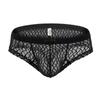 Men's Sexy Lace Underwear Shorts Underpants Soft Briefs Panties