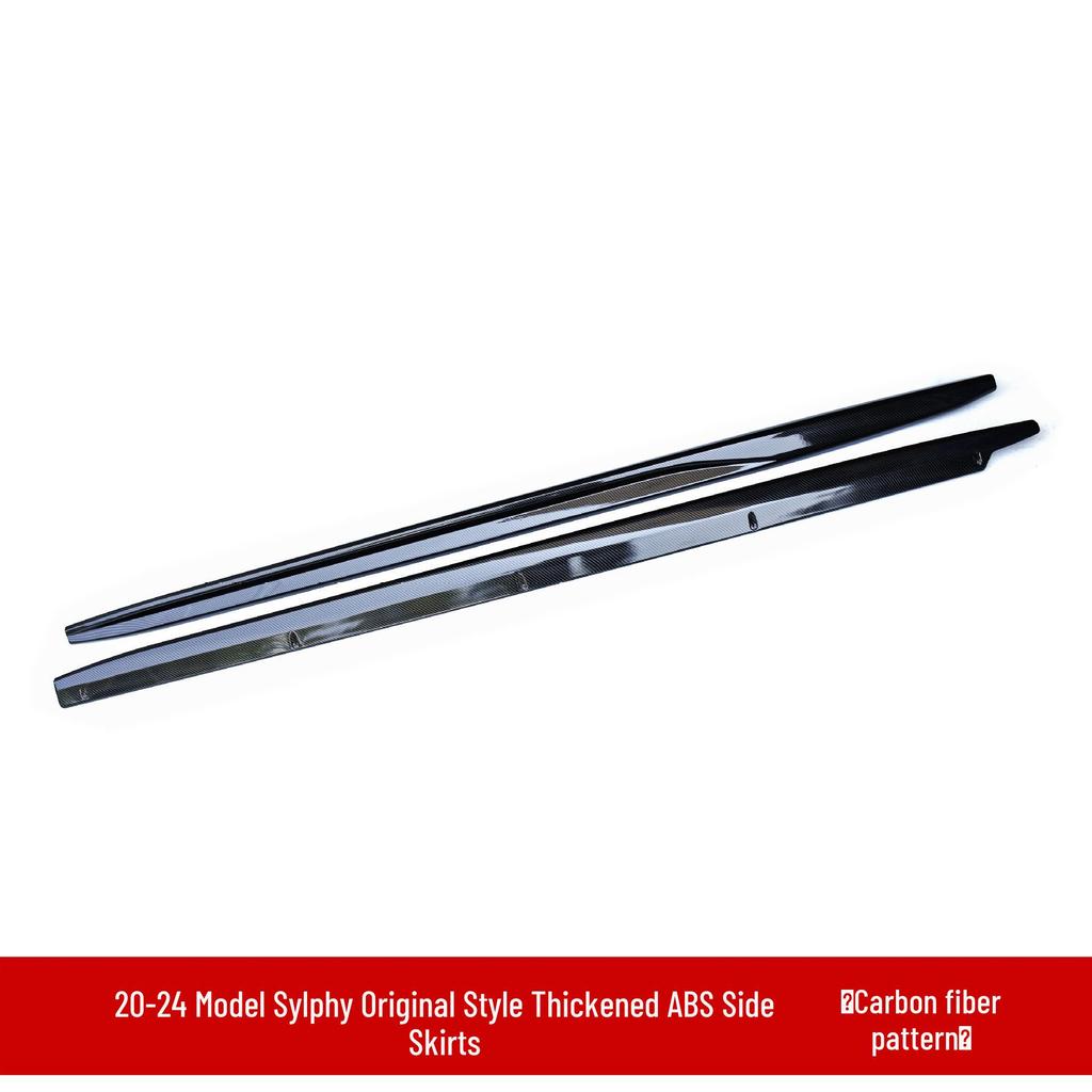 Συμβατό Body Kit 14ης Γενιάς Sylphy: Εμπρόσθιο Χείλος, Πλαϊνά Μαρσπιέ, Πίσω Αεροτομή, Πίσω Χείλος, Γωνία Εμπρός Προφυλακτήρα.