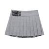 TAOP&ZA Women's Versatile Plaid Pleated Culottes - Spring/Summer European & American Style