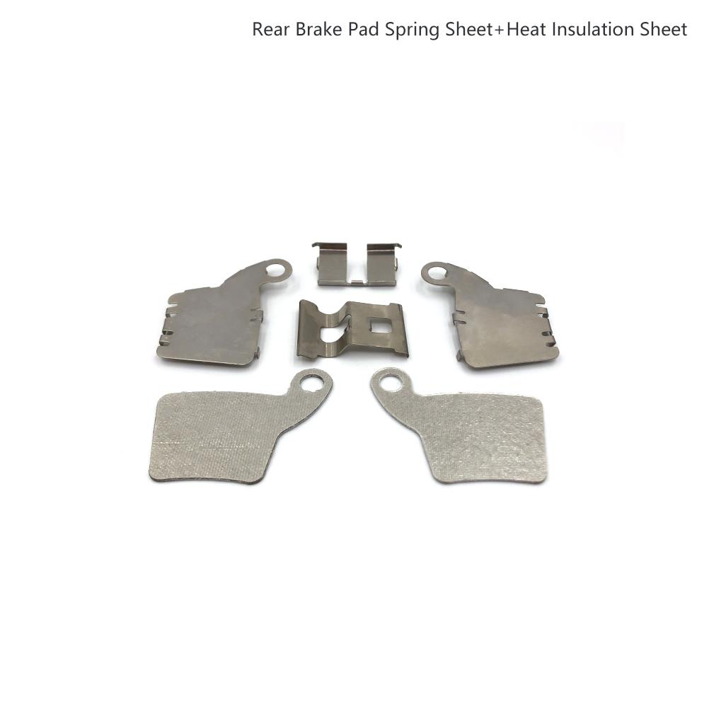 

For Nissin Brake Motorcycle Front Rear Brake Pump Repair Kit Master Cylinder Caliper Guide Pin Spring Insulation Pads Fit HONDA Rear Spring Sheet