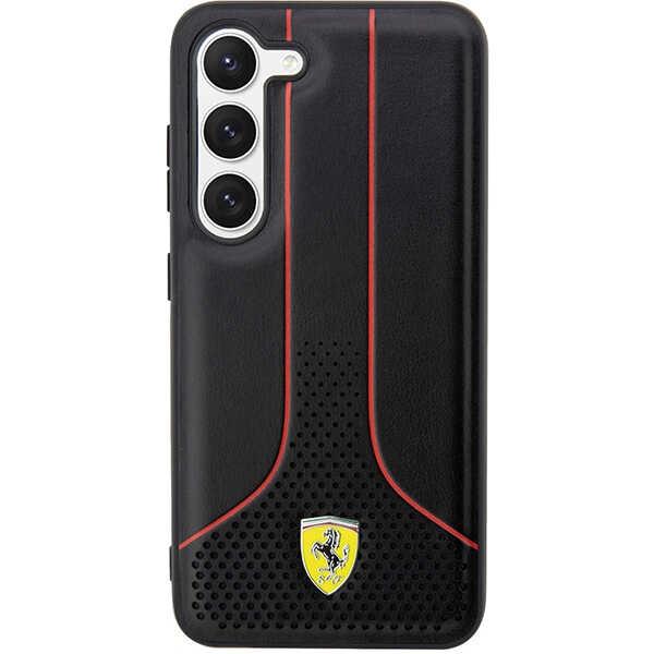 Etui Do Samsung Galaxy S23 Ferrari Perforated Czarne