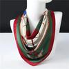 70cm Printed Satin Scarf Women Simulated Silk Elegant and Versatile Headwear Bag Accessories Clothing Square Scarf
