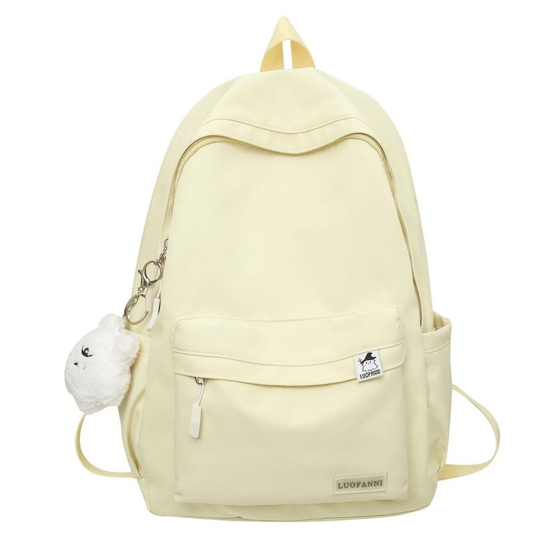 

Школьная сумка Учащиеся старших классов Однотонный рюкзак жёлтый