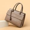Light luxury texture versatile portable tote bag new indentation messenger mother bag fashionable commuter shoulder women's bag