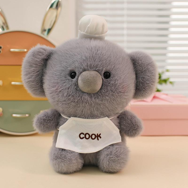Cute Table with Dolls, Small Animals, Dolls, Plush Toys, Companion Dolls To Comfort Learning To Grab Dolls