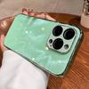 Apple 16 Pro Max iPhone 15 Pro Ice Crystal Glass Anti-Drop Full Coverage Case