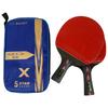 1pair Table  Tennis  Training  Set Ping Pong Rackets+ball With Storage Bag