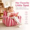 Aufbewahrungstasche Kinder Bärensofa Bequemes Ergonomisches Kinder-Sofasessel Kleiner Sofasessel Spielbereich