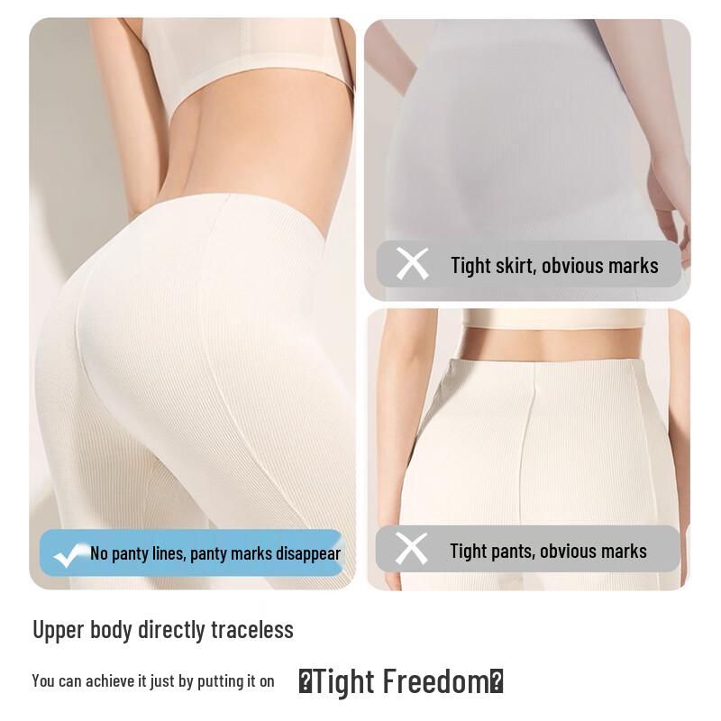 Women's Seamless Pure Cotton Antibacterial Mid-Waist Briefs