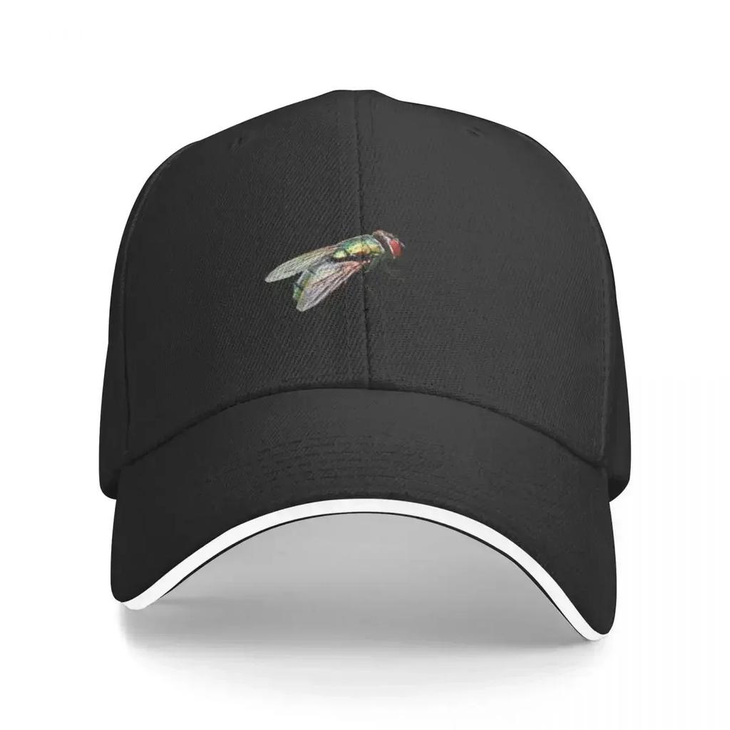 Housefly Baseball Cap Fashionable Luxury Cap Black Sunscreen WoUnisexs Beach Visor Unisexs