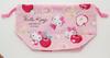 OSK Hello Kitty Fruit Lunch Drawstring Bento Made in Easy to Easy to for Girls and Elementary School (OSK) Bag, Bag, Japan, Stylish, Cute, Simple,