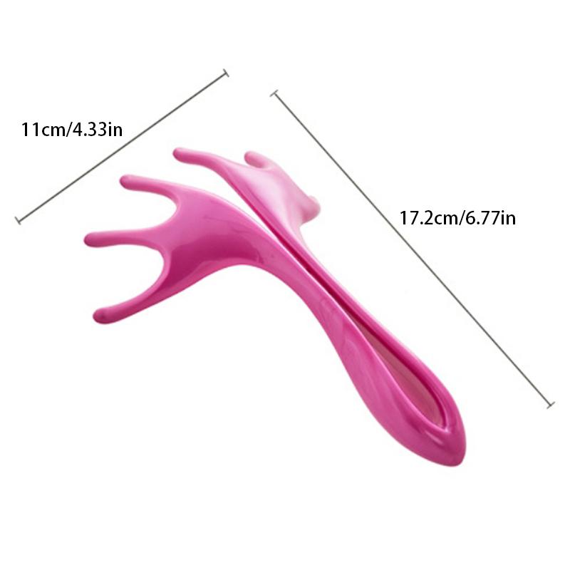 1Pcs Manual Six Claw Scalp Massager Head Massager Itching Stick Relaxing Massage Tingler And Scratcher For Hair Stimulation