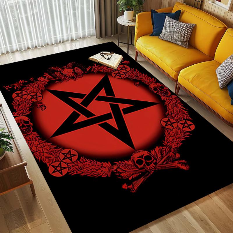 Dark Symbol Living Room Nonslip Area Rug Soft Carpet For Bedroom Game Playroom Sofa Office Home Decor Doormat Christmas Gift C9261260