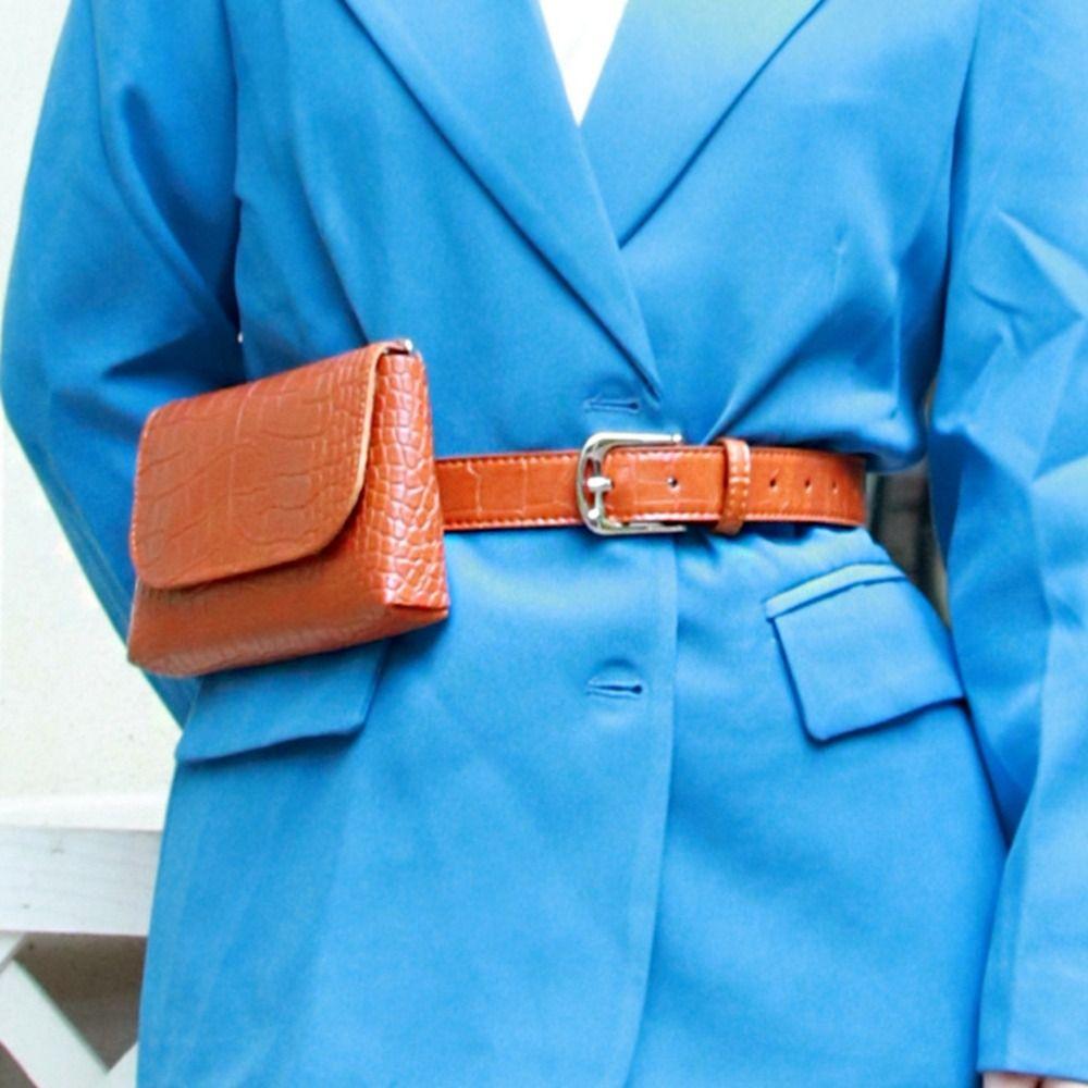 Korean Style Belt Envelope Waist Bag Detachable Women Belt Bag Mini Women Waist Bag  Female