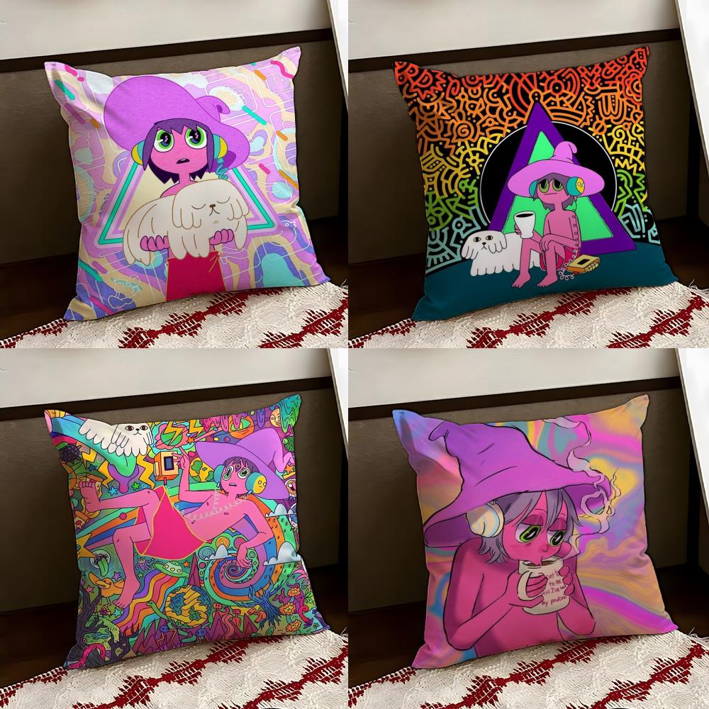 The MMidnight Gosple Cushion Cover Reversible Soft Durable Pillow Cover Home Car MultiScene Use for Daily Comfort