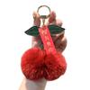 For You, Sakura: Cherry Blossom Plush Keychain - Cute Gift for Couples & Bags
