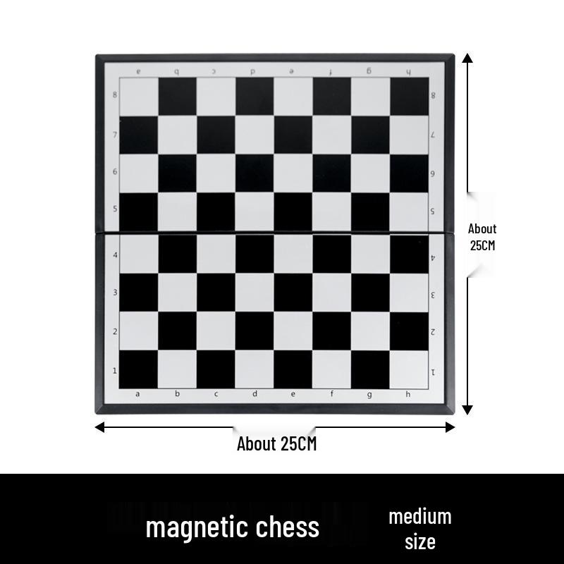 Magnetic Travel Games Set: Ludo, Gomoku, Land Battle Chess, Animal Chess, Checkers, Chinese Chess, International Chess, Military Chess
