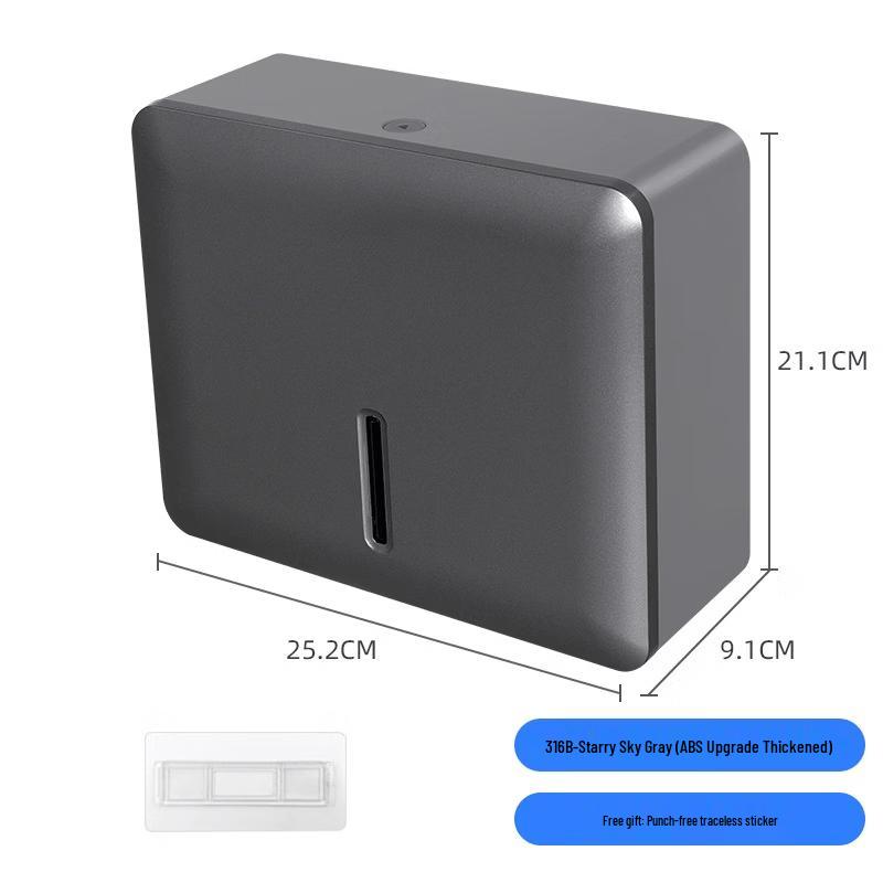 MDNG Punch-Free Wall-Mounted Large Roll Paper Holder
