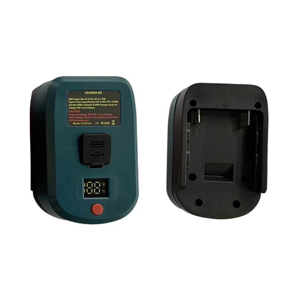 

1pc Battery Charger Adapter For Bosch For Dewalt For DCB200 BAT622 BAT609 Battery Power Tool Accessories