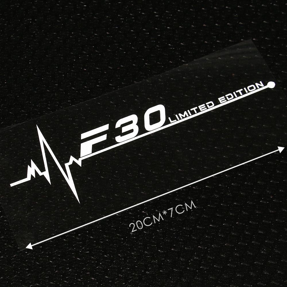 DSYCAR 1Pcs For BMW F01 F02 F07 F10 F15 F16 F20 F25 F30 F31 F34 F45 F46 F48 F82 F85 F87 Car Side Window Stickers