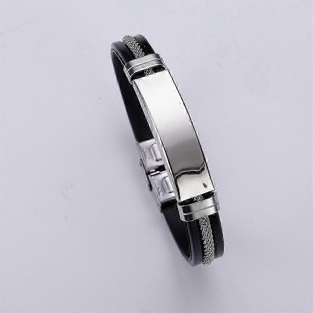 Oveallgo Sugarfirm Titanium Wristband Stainless Steel Electroplated Bracelets