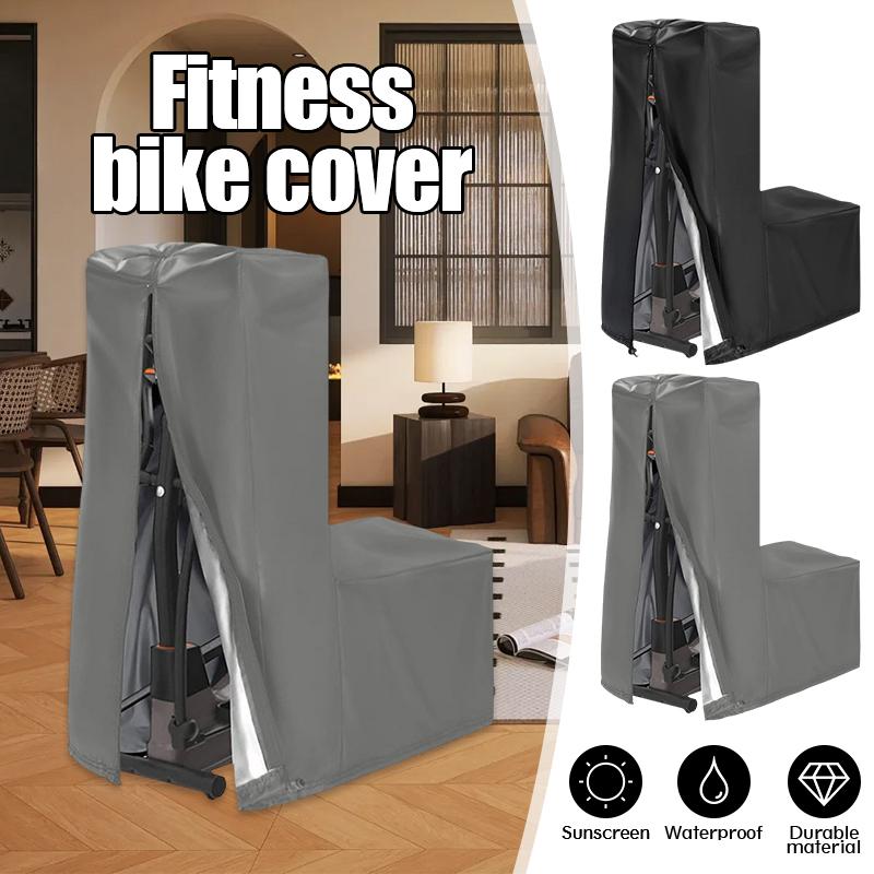 210D Oxford Outdoor Fitness Bike Cover Elliptical Exercise Machine Waterproof Dustproof Protective Cover Sun Protection Cover