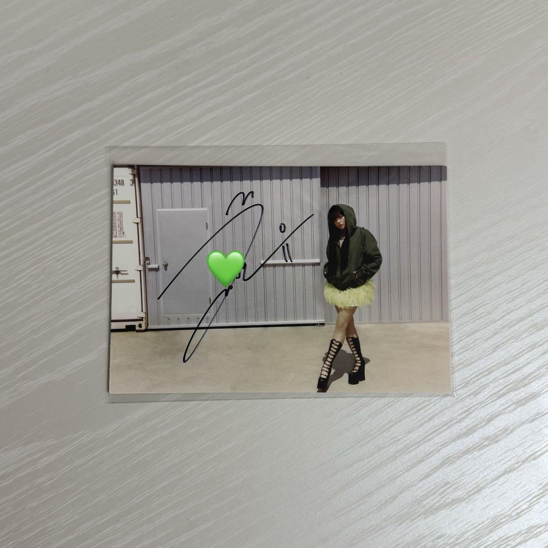 

[Б/У] TWICE Чонён Стратегия Автограф Открытка