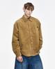 ZZERO SONGZIO Segment Corduroy Shirt Camel Si5Sh803Cm