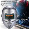 Auto Darkening Welding Helmet True Color Flip Up Welding Mask Full Face Protection with Replaceable Lens Sheets