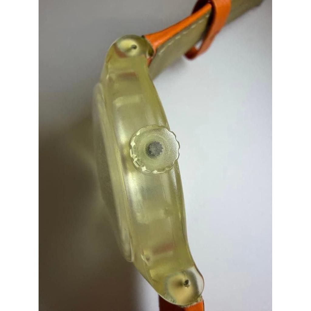 Used Swatch Watch Body Orange