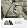 Unisex Japanese Style Retro Quilted Stand Collar Down Jacket Winter Warm Parka Men Women