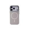 iPhone18PROMAX honeycomb heat dissipation magnetic mobile phone case, suitable for Apple 17 lens holder, anti-drop mobile phone case.