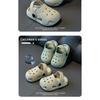 Geschlossene Kinder-Clogs mit Fersenabdeckung | Weiche, rutschfeste Innen- und Außensandalen für ältere Jungen & Mädchen
