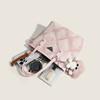 Niche Fashionable Ladies Hand-Carrying Tote Bag High-Value Fashionable Diamond Portable Bucket Bag All-Match Commuter Shoulder Bag