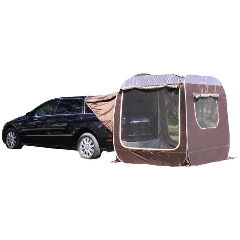 Outdoor Rear Automatic Tent Self-driving Tour Extension Rear Tent Car Side Multifunctional Quick-open Camping Sunshade Tent