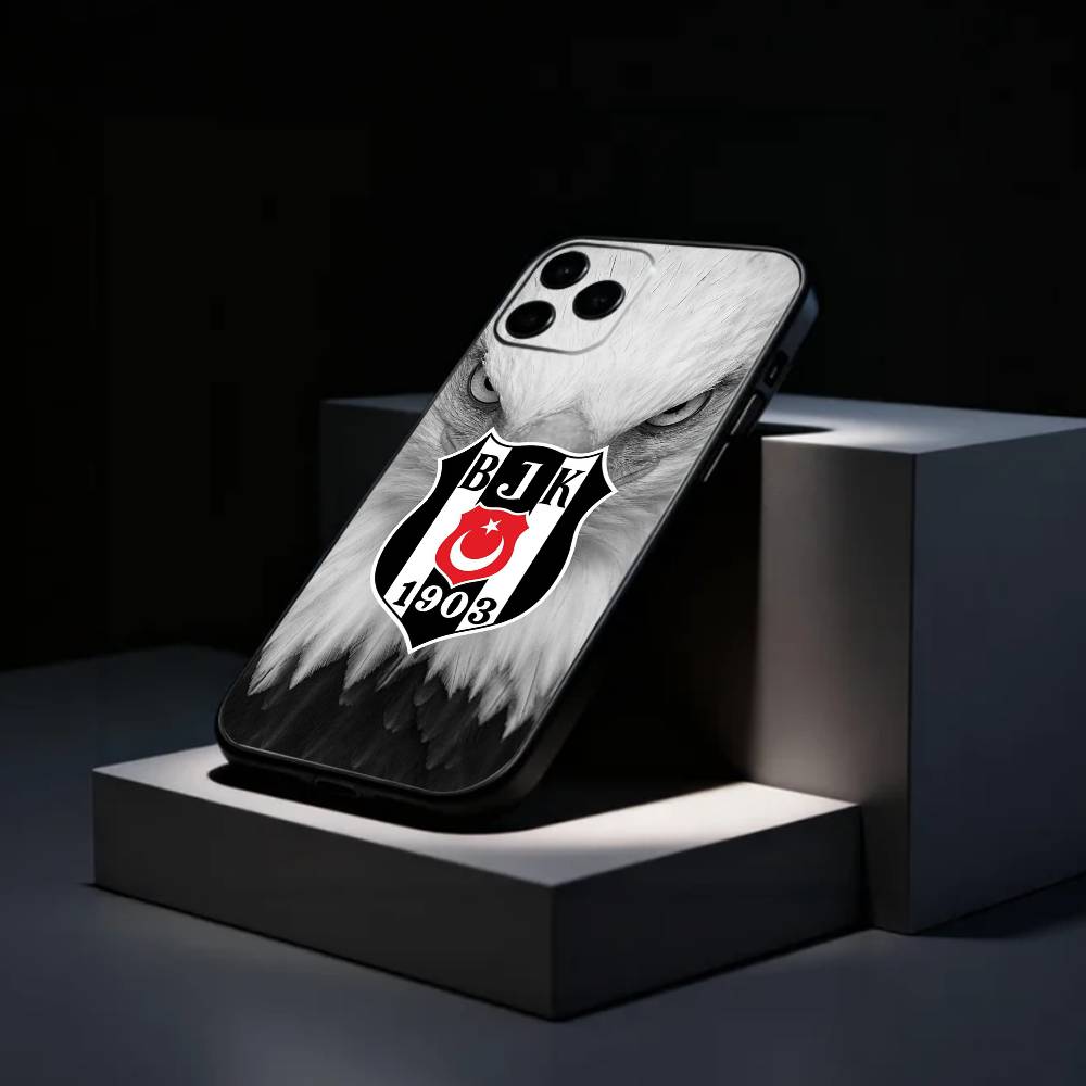1 pièce F-Fashion B-Besiktas BJK Coque de téléphone Silicone Souple Pour IPhone 17 16 15 14 13 12 11 X XR Plus Pro Max Plus
