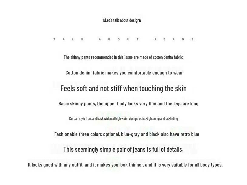 Damen Skinny Jeans mit hohem Bund und ausgefranstem Saum - 2021 Schlankmachend Elastische Passform