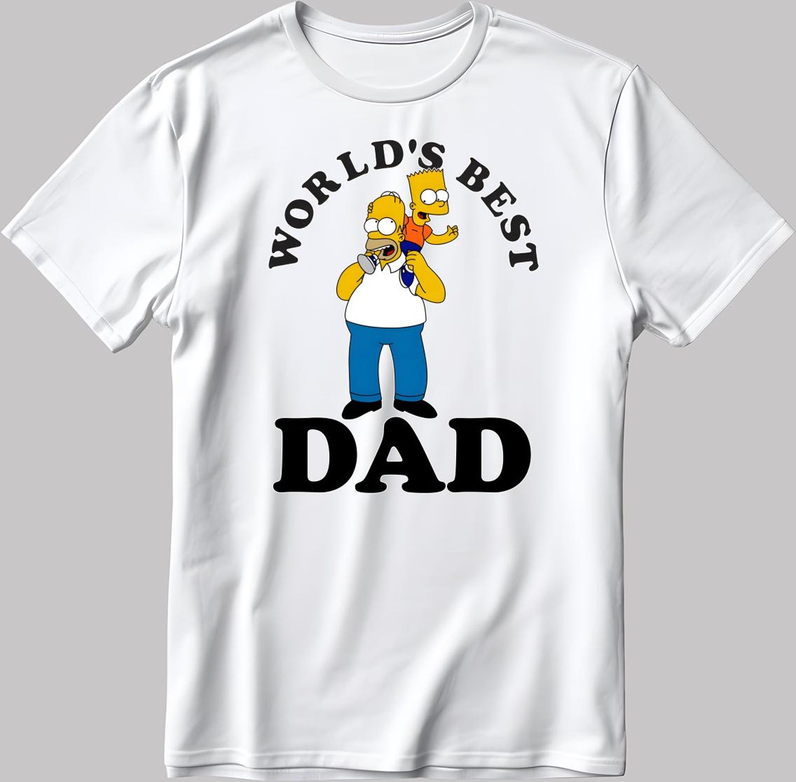 Dad Simpsons T-Shirt, Father s Day Gift N900 4XL