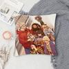 DDelicious In DDungeon Cartoon Animation Pillow Case Fashion Square Pillowcase Bedroom Sofa Room Ins Decoration Leisure
