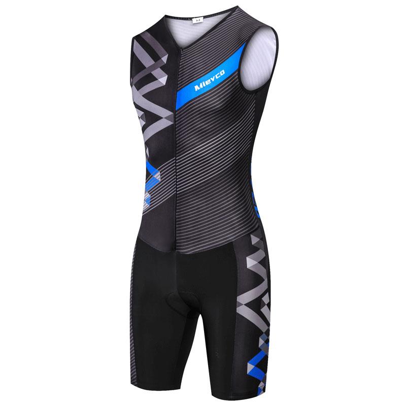 Pro Team Triathlon Suit Men's Cycling Jersey Skinsuit Jumpsuit Maillot Cycling Sets Ropa Ciclismo Bike Clothing