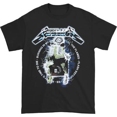 T-Shirt Unisex με ηλεκτρική καρέκλα Metallica Vintage Rock Band