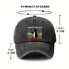 Unisex NOOT NOOT Pinguin Snapback Kappe Gewaschen Vintage Gewaschen Baseballkappe mit Pinguin-Print Leicht Geeignet für Täglichen Ou