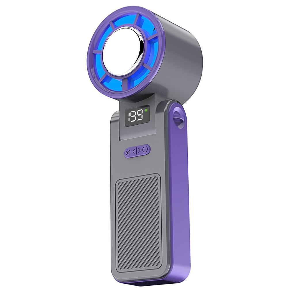 Ice Compress Cool Refrigeration Electric Fan Foldable Personal Cooling Fan Pocket Turbo Fan  Summer