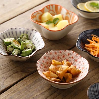 Japanese-Style Ceramic Dipping and Snack Dish