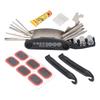 Bike Flat Tire Repair Tools Fold MultiFunction Hex Wrench Nut Tire Puncture Repair Set
