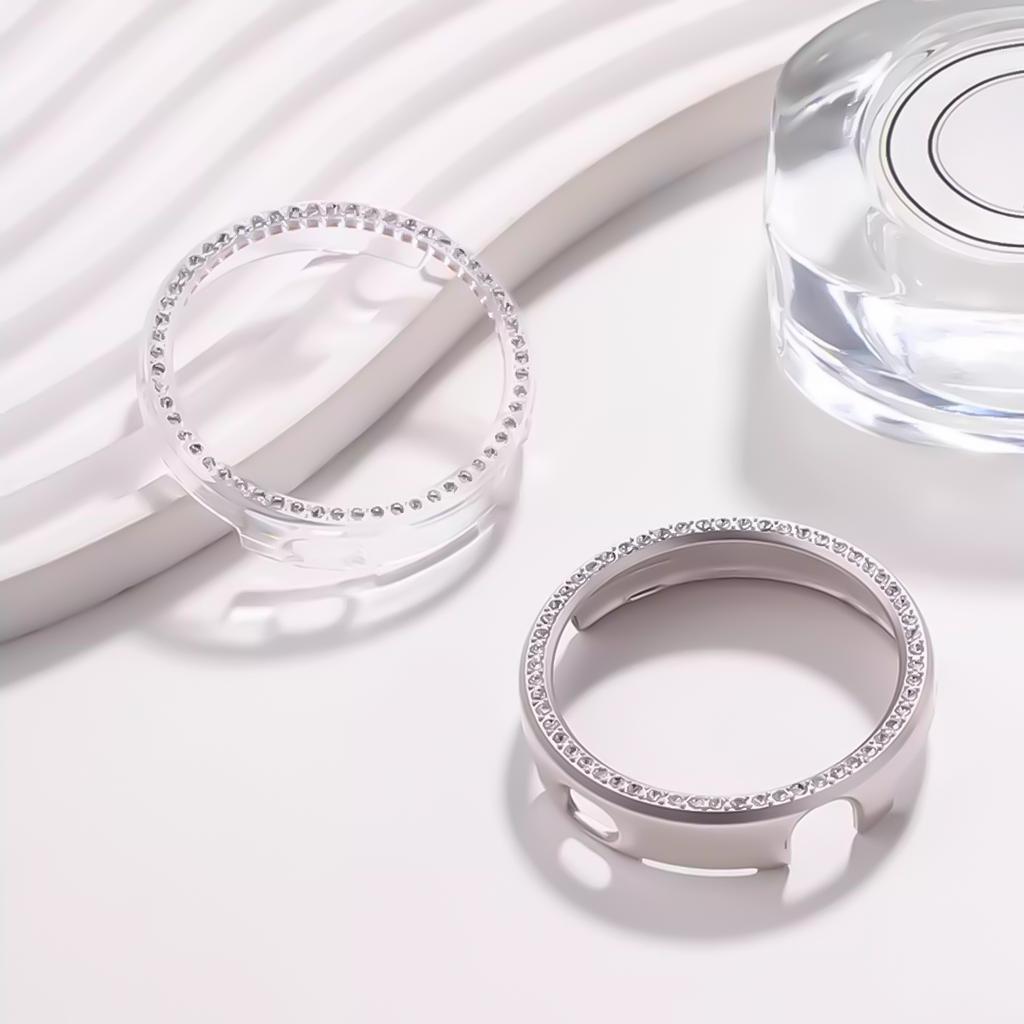 Bling PC Hohlgehäuse Rahmen für Huawei Watch GT6 Diamant Kristall Stoßstangen Schutz für Huawei Watch GT6 41mm Hülle Zubehör