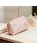 YSL Qixi Limited Makeup Bag - Pink Cosmetic Pouch with Exclusive Pendant, Romantic Gift