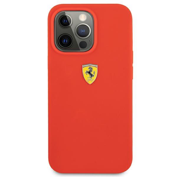 Ferrari Fessihcp13Xre Iphone 13 Pro Max6,7 Czerwony/Red Hardcase Silicone