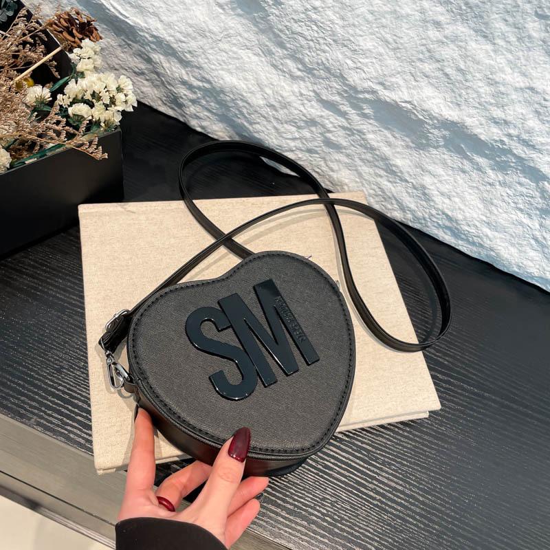 2025 Valentine's Day Popular Heart-Shaped Shoulder Bag for Women - European & American Fashion