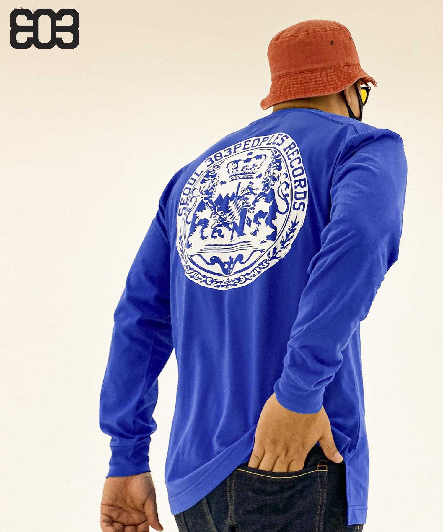 303 Peoples Lts22016 Crown Recorder Logo T-Shirt Blue L